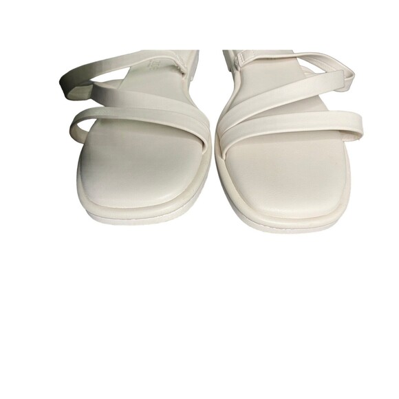 Rachel Zoe White Strappy Square Toe Slip On - Picture 4 of 7